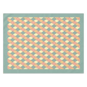 Pastel Harlekijn Diamant Patroon Decor Tafelkleed (Voorkant (Horizontaal))