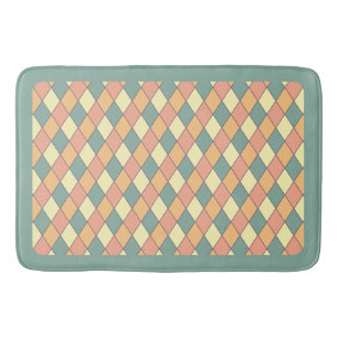 Pastel Harlekijn Geometrische Badkamer Decoratie Badmat