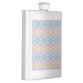 Pastel Harlekijn Prisma Diamant Patroon Flacon (Rechts)