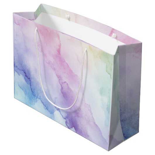 Pastel Harmony Gift Bag Groot Cadeauzakje (Achterkant Gekanteld)