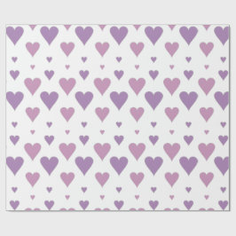 Pastel Hart Inpakpapier