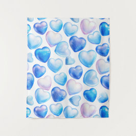 Pastel Hart Kleine Wand Tapijt – 127x152cm Wandkleed