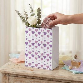 Pastel Hart Medium Cadeauzakje