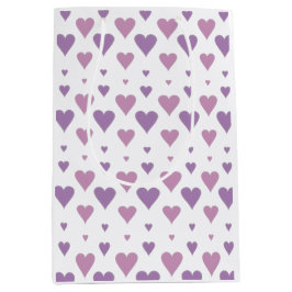 Pastel Hart Medium Cadeauzakje