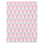 Pastel Hart met Vleugels, Romantisch Gift Idee Tafelkleed (Voorkant)