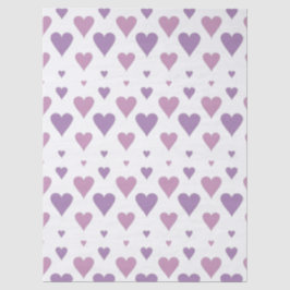 Pastel Hart Tissuepapier