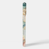 Pastel harten in gesneden papier stijl Case-Mate iPhone case (Achterkant / Rechts)