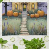 Pastel Haunt Theedoek (Gevouwen)