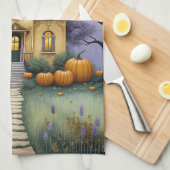 Pastel Haunt Theedoek (Quarter Fold)