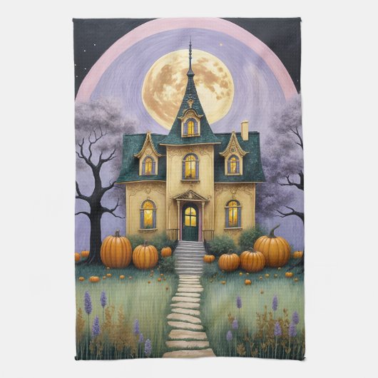 Pastel Haunt Theedoek (Verticaal)