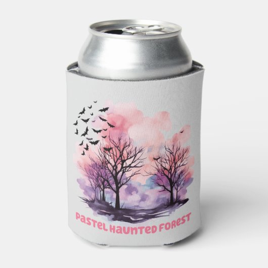 Pastel Haunted Forest Blikjeskoeler (Blikje Voorkant)