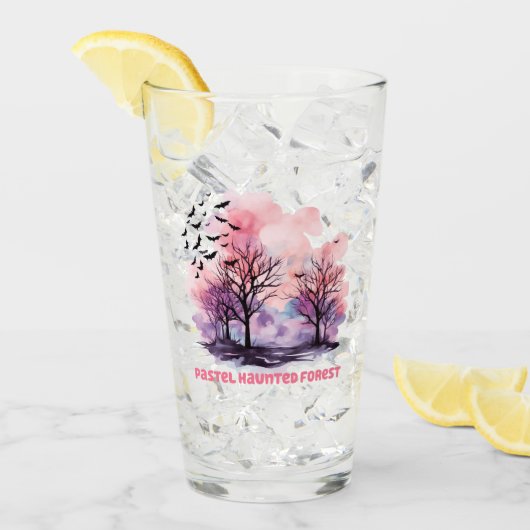 Pastel Haunted Forest Glas (Voorkant ijs)