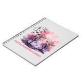 Pastel Haunted Forest Notitieboek (Linkerzijde)