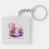 Pastel Haunted Forest Sleutelhanger (Achterkant)
