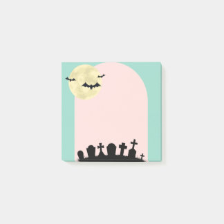 Pastel Haunted Graveyard Post-it® Notes