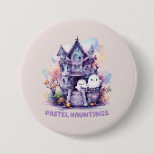 Pastel Hauntings Ronde Button 7,6 Cm (Voorkant)