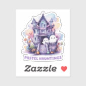 Pastel Hauntings Sticker (Vel)