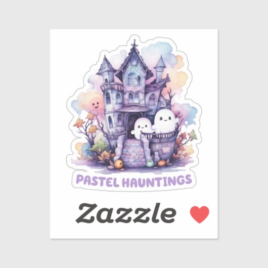 Pastel Hauntings Sticker (Vel)