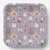 Pastel Haunts & Whimsical Spirits Papieren Bordje (Voorkant)