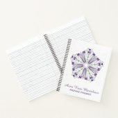*~* Pastel Healer Star Paars Meditative Mandala Notitieboek (Binnen)