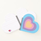 pastel heart notebook notitieboek (Binnen)