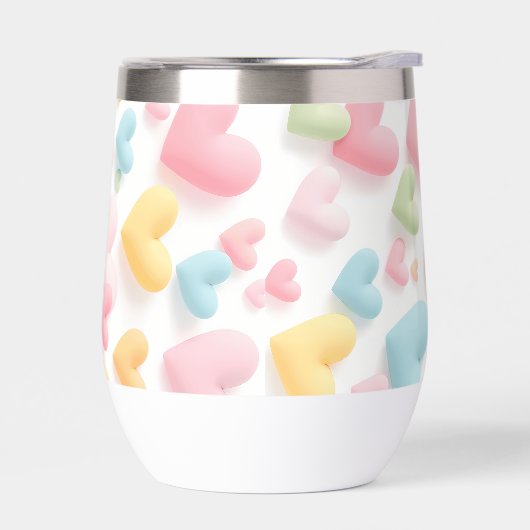 Pastel Heart Pattern (Links)