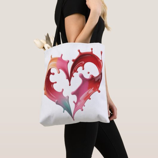 Pastel Heart Tote Bag (Dichtbij)