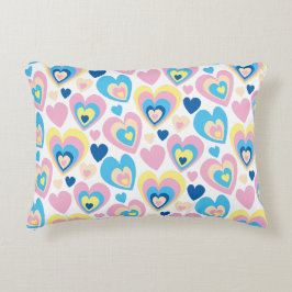 Pastel Hearts. Accent Kussen