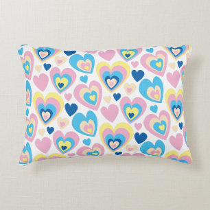 Pastel Hearts. Accent Kussen