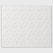 Pastel Hearts Baby shower inpakpapier (Vlak)