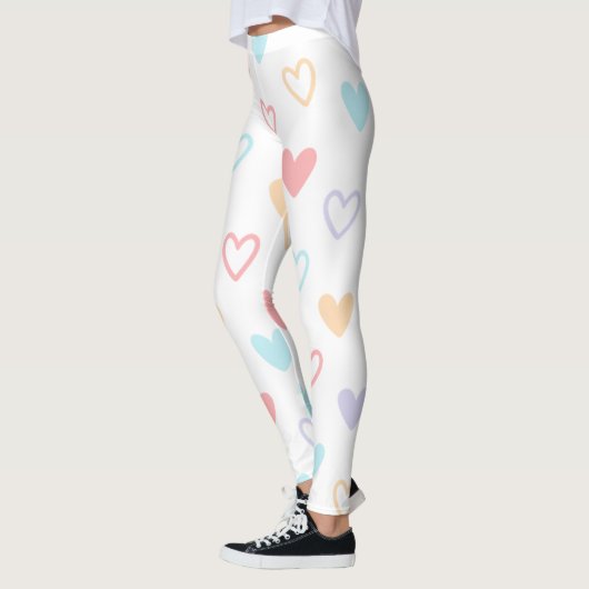Pastel Hearts Leggings (Links)
