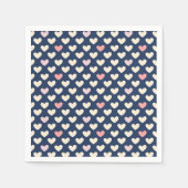 Pastel Hearts Servet (Voorkant)