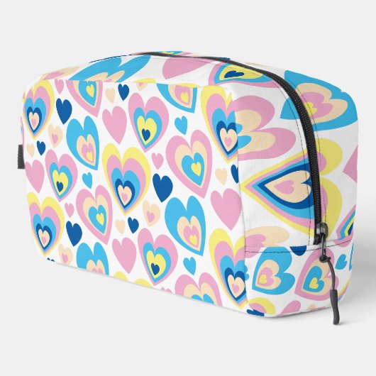 Pastel Hearts. Toilettasje (Rechterhoek)