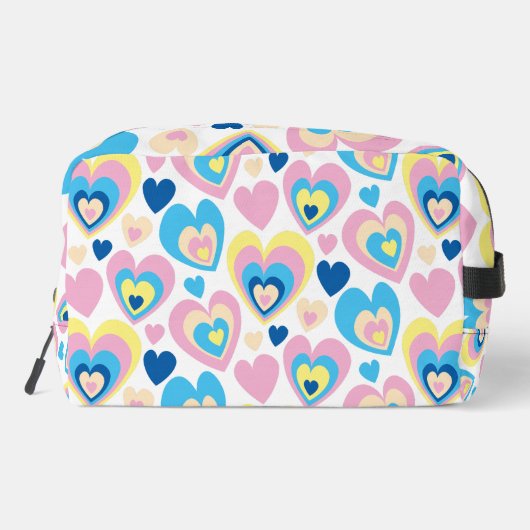 Pastel Hearts. Toilettasje (Achterkant)