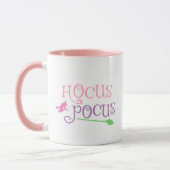 Pastel Heks Hocus Pocus Halloween Broomstick Mok (Links)