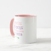 Pastel Heks Hocus Pocus Halloween Koffie Citaat Mok (Voorkant links)