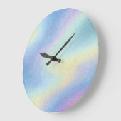 Pastel Hemel Drift Grote Klok (Hoek)