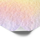 Pastel Hemel Drift Perfect Poster (Hoek)