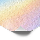 Pastel Hemel Drift Perfect Poster (Hoek)