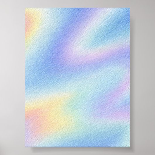 Pastel Hemel Drift Poster (Voorkant)