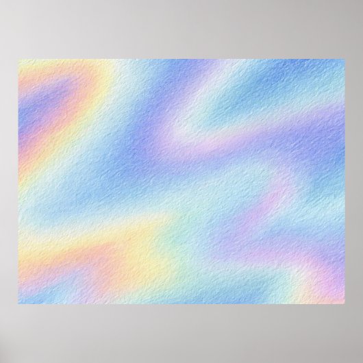 Pastel Hemel Drift Poster (Voorkant)