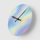 Pastel Hemel Drift Ronde Klok (Hoek)