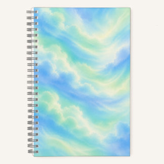 Pastel Hemel Notitieboek | Esthetisch Wolken Dagbo