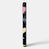Pastel Hemellich Hartjes & Sterren | Schattig Esth Case-Mate iPhone Case (Achterkant / Links)