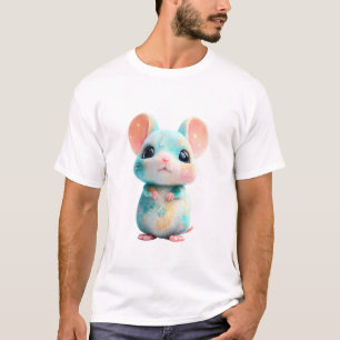 Pastel Hemelse Sterrenstelsel Muizen Mannen T-shirt