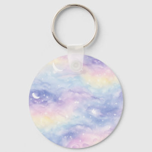 Pastel Hemelsterrenbeeld Sleutelhanger