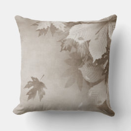 PASTEL HERFST BRUINE BLADEREN KUSSEN