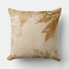 PASTEL HERFST BRUINE BLADEREN KUSSEN