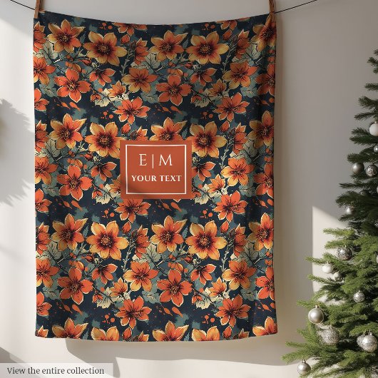 Pastel herfst gedempt kleuren terracotta deken