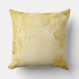 PASTEL HERFST GEEL BLAD KUSSEN